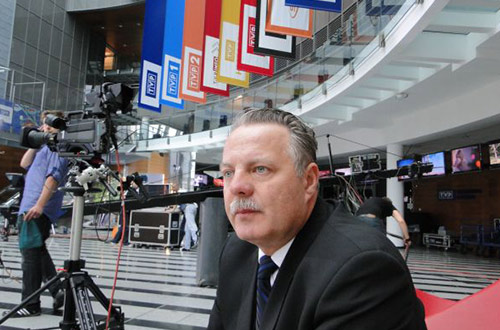 Prezes Franciszek Nowak w TVP 1